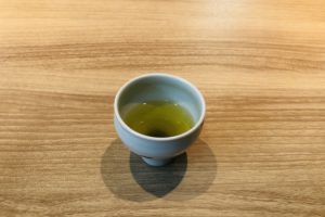 食後の緑茶