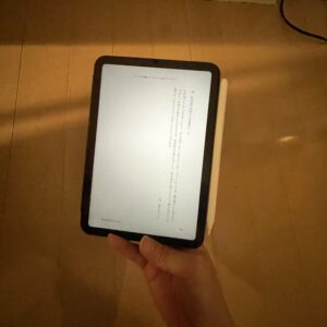 iPad mini 6の片手ホールド