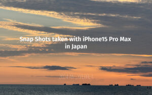 写真を撮ることがもっと楽しくなる。iPhone15 Pro Maxで撮る日常写真